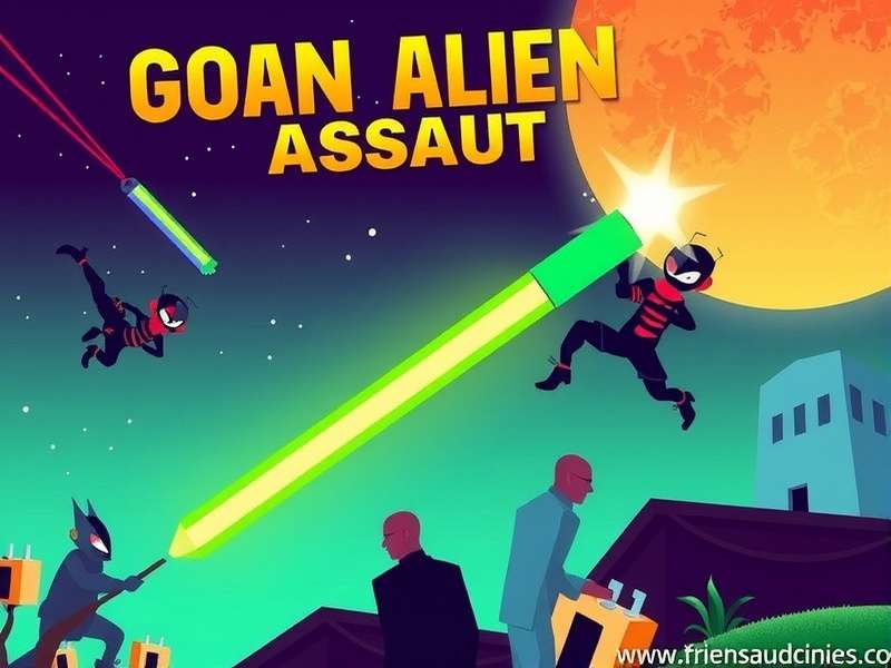 Goan Alien Assault Game Cover